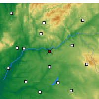 Nearby Forecast Locations - Tomar - Map