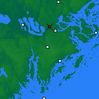 Nearby Forecast Locations - Stockholm - Map