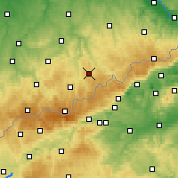 Nearby Forecast Locations - Marienberg - Map