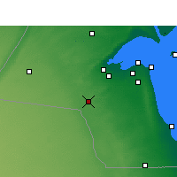 Nearby Forecast Locations - Managish - Map