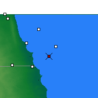 Nearby Forecast Locations - Umm-al-maradim - Map