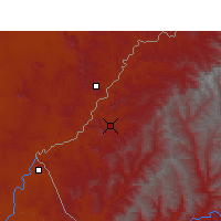 Nearby Forecast Locations - Maseru-Mia - Map