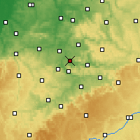 Nearby Forecast Locations - Waiblingen - Map