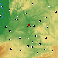 Nearby Forecast Locations - Heilbronn - Map