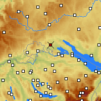 Nearby Forecast Locations - Singen - Map