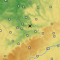 Nearby Forecast Locations - Schorndorf - Map