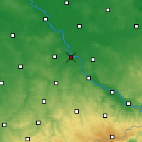 Nearby Forecast Locations - Riesa - Map