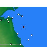 Nearby Forecast Locations - Kubbar - Map