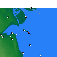 Nearby Forecast Locations - Auhah - Map