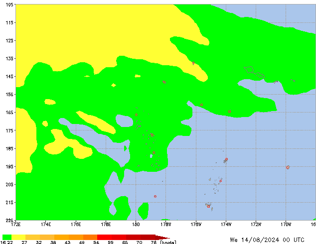 We 14.08.2024 00 UTC