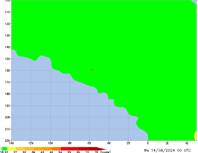 We 14.08.2024 00 UTC