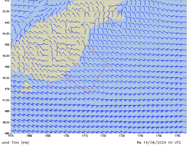 We 14.08.2024 00 UTC