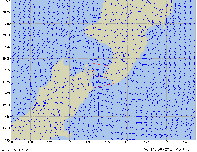 We 14.08.2024 00 UTC