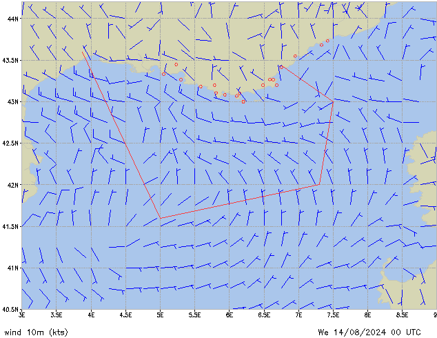 We 14.08.2024 00 UTC