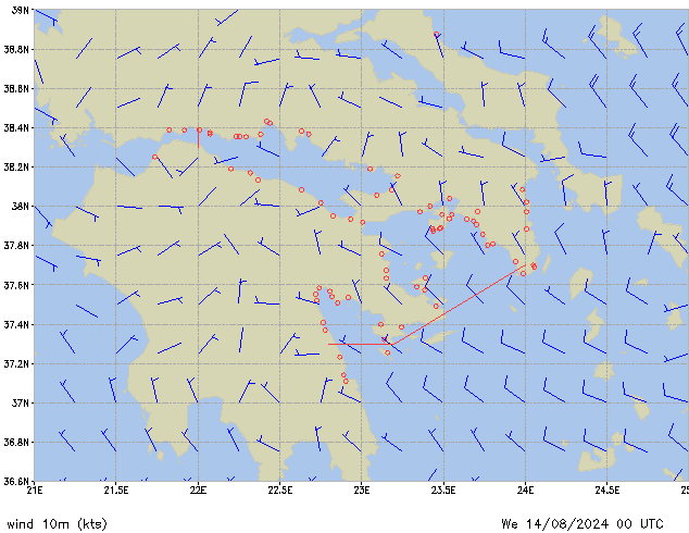 We 14.08.2024 00 UTC