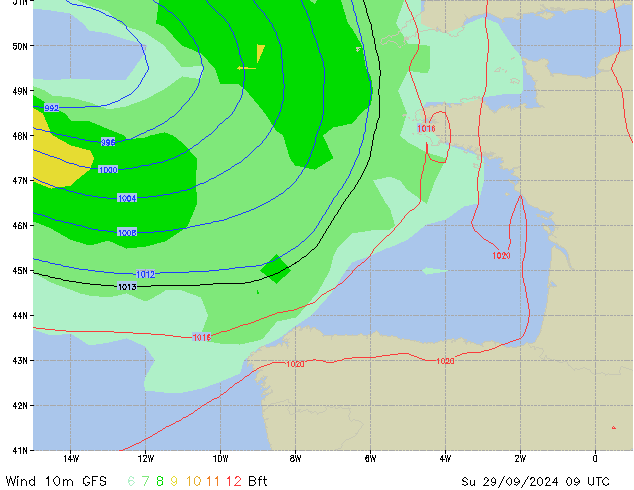 Su 29.09.2024 09 UTC