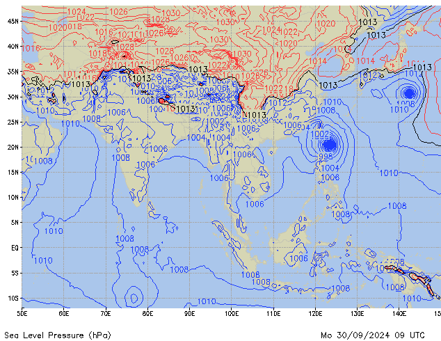 Mo 30.09.2024 09 UTC