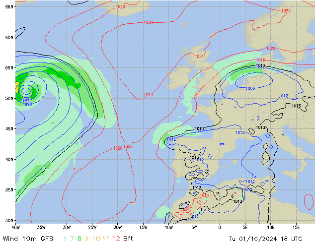 Tu 01.10.2024 18 UTC