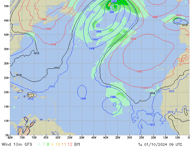 Tu 01.10.2024 09 UTC