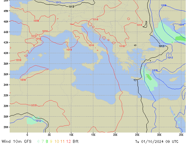 Tu 01.10.2024 09 UTC