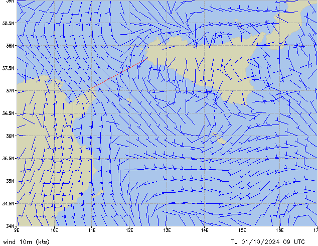 Tu 01.10.2024 09 UTC