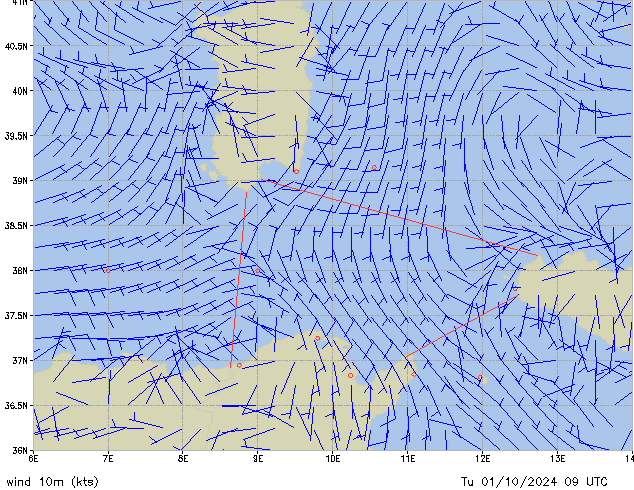 Tu 01.10.2024 09 UTC