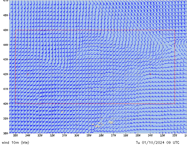 Tu 01.10.2024 09 UTC