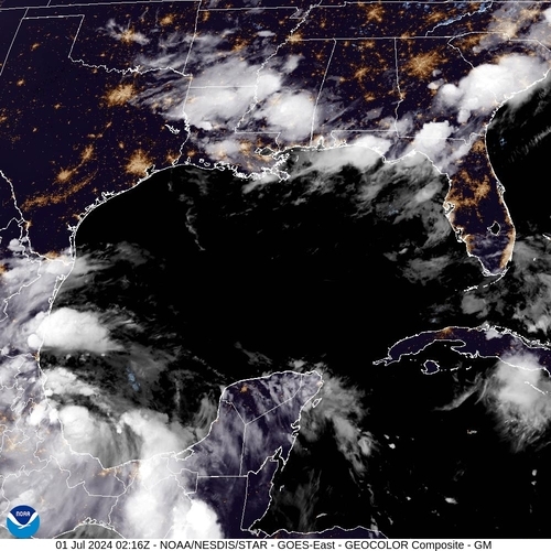 Satellite - Gulf of Honduras - Mo, 01 Jul, 04:16 BST