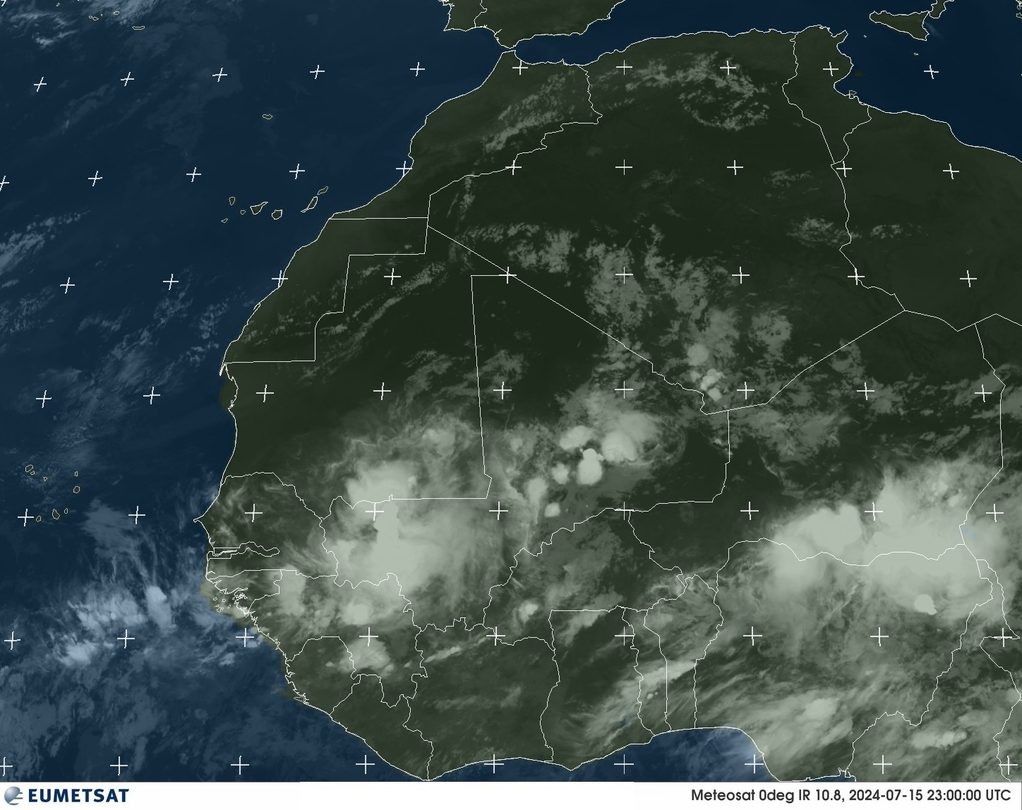 Satellite - Gulf of Guinea - Tu, 16 Jul, 01:00 BST