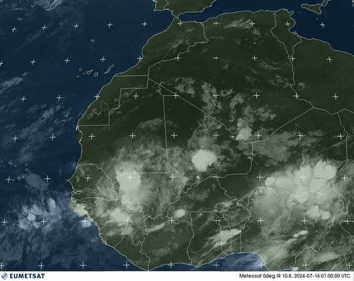 Satellite - Gulf of Guinea - Tu, 16 Jul, 03:00 BST