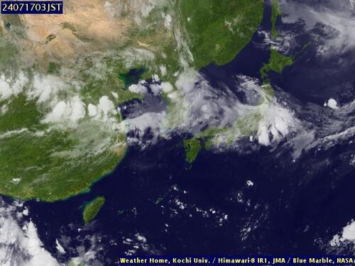 Satellite - East China Sea - Tu, 16 Jul, 21:00 BST