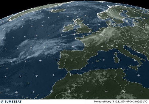 Satellite - Belgian Coast - Sa, 27 Jul, 01:00 BST
