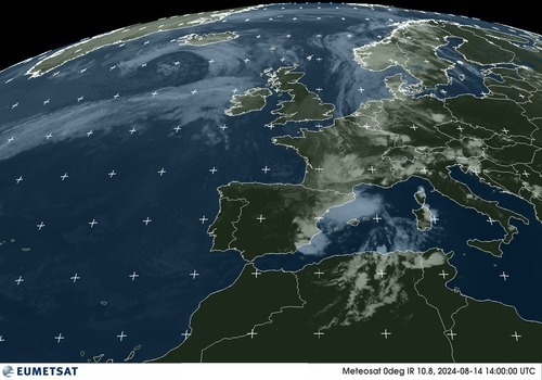 Satellite - Madeira - We, 14 Aug, 16:00 BST