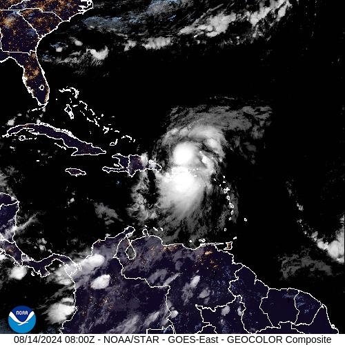 Satellite - Puerto Rico - We, 14 Aug, 10:00 BST