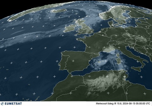 Satellite - Belgian Coast - Th, 15 Aug, 07:00 BST