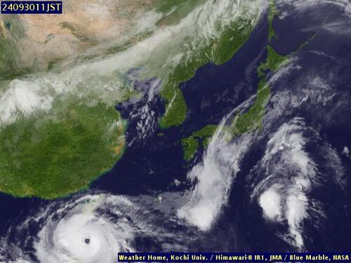 Satellite - Yellow Sea - Mo, 30 Sep, 05:00 BST