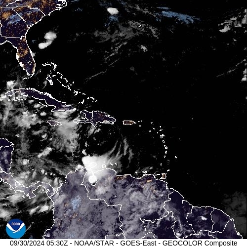 Satellite - Lesser Antilles - Mo, 30 Sep, 07:30 BST