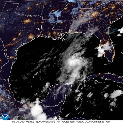 Satellite - Yucatan Strait - Tu, 01 Oct, 08:46 BST