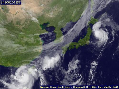 Satellite - Philippine Sea (South) - Tu, 01 Oct, 19:00 BST