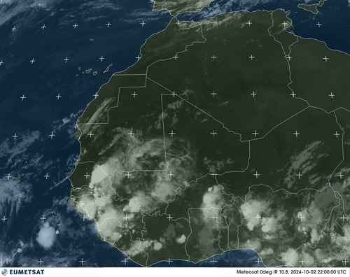 Satellite - Gulf of Guinea - Th, 03 Oct, 00:00 BST