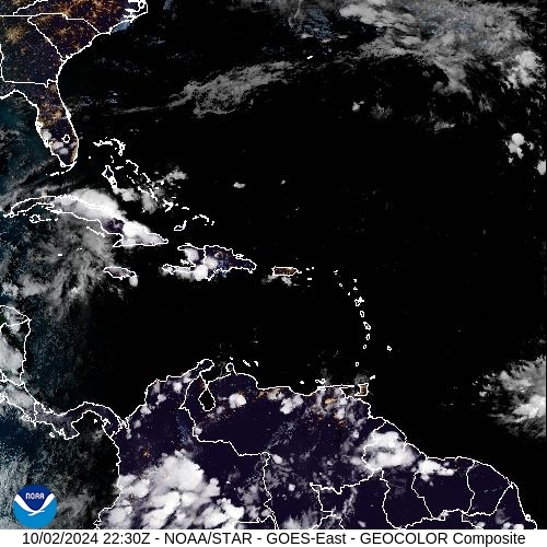 Satellite - Alizes Ouest - Th, 03 Oct, 00:30 BST