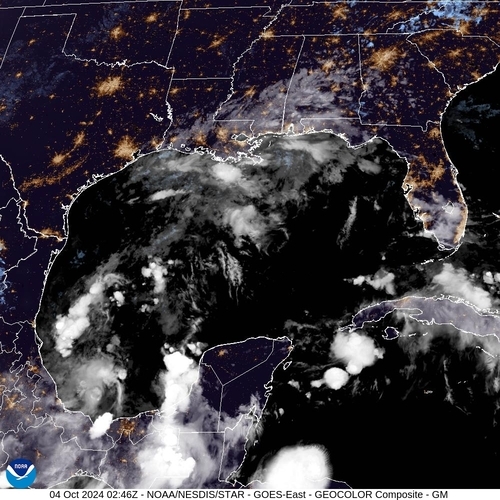 Satellite - Yucatan Strait - Fr, 04 Oct, 04:46 BST