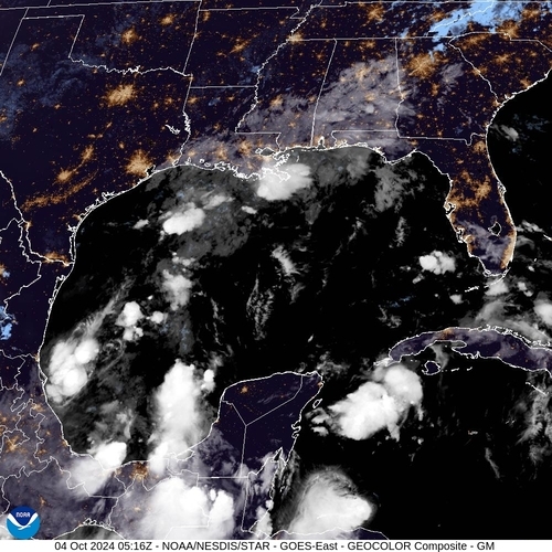 Satellite - Gulf of Mexico - Fr, 04 Oct, 07:16 BST