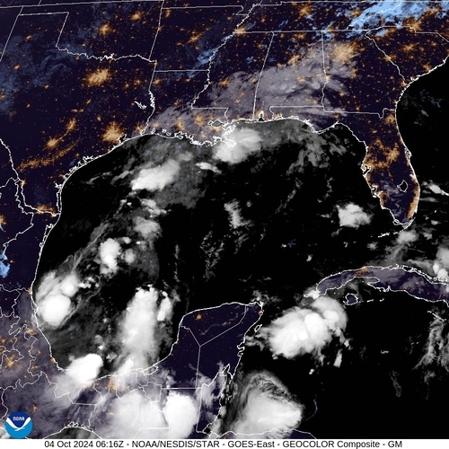 Satellite - Gulf of Honduras - Fr, 04 Oct, 08:16 BST