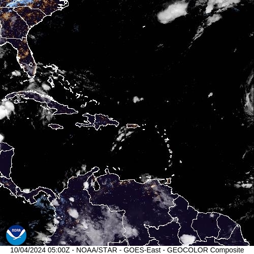 Satellite - Lesser Antilles - Fr, 04 Oct, 07:00 BST