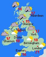 Forecast Fri May 27 United Kingdom