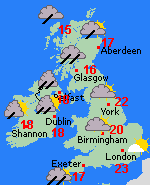 Forecast Tue Jun 28 United Kingdom