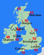 Forecast Fri Oct 18 United Kingdom