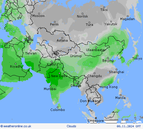 Duration of sunshine Forecast maps