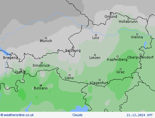 Duration of sunshine Forecast maps